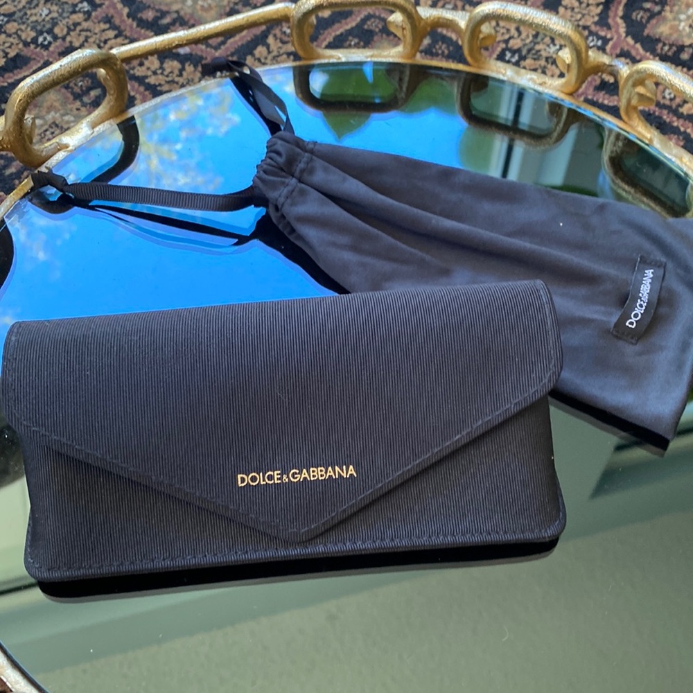 Dolce and Gabbana eyeglass case